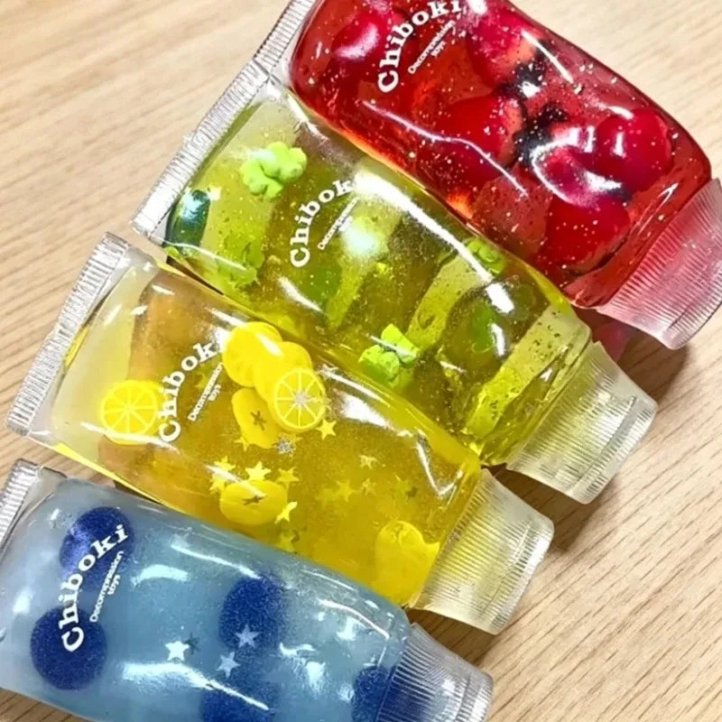 Fruit Filled Squeeze Squishy Toy