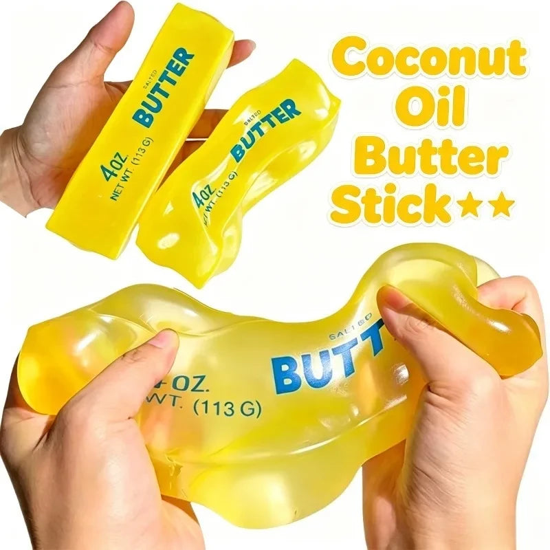Squishy Butter and Cheese Fidget Toy