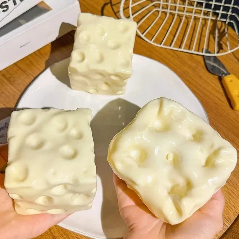 Squishy Butter and Cheese Fidget Toy