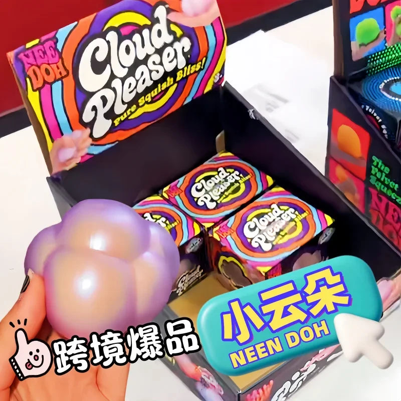 Cloud Pleaser Squishy Cube Stress Relief Toy